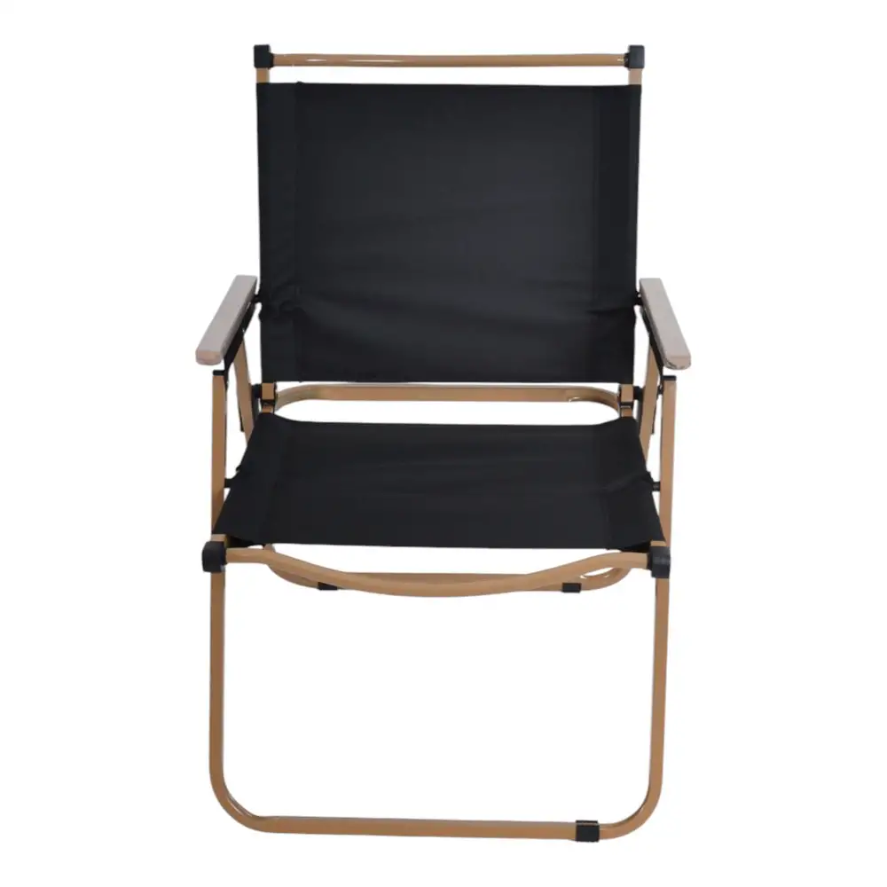 ΚΑΡΕΚΛΑ ΜΕΤΑΛΛΙΚΗ ΠΤΥΣΣΟΜΕΝΗ ΣΕ ΜΠΕΖ ΚΑΙ ΜΑΥΡΟ ΧΡΩΜΑ 53x52x74εκ. - Ankor 843145