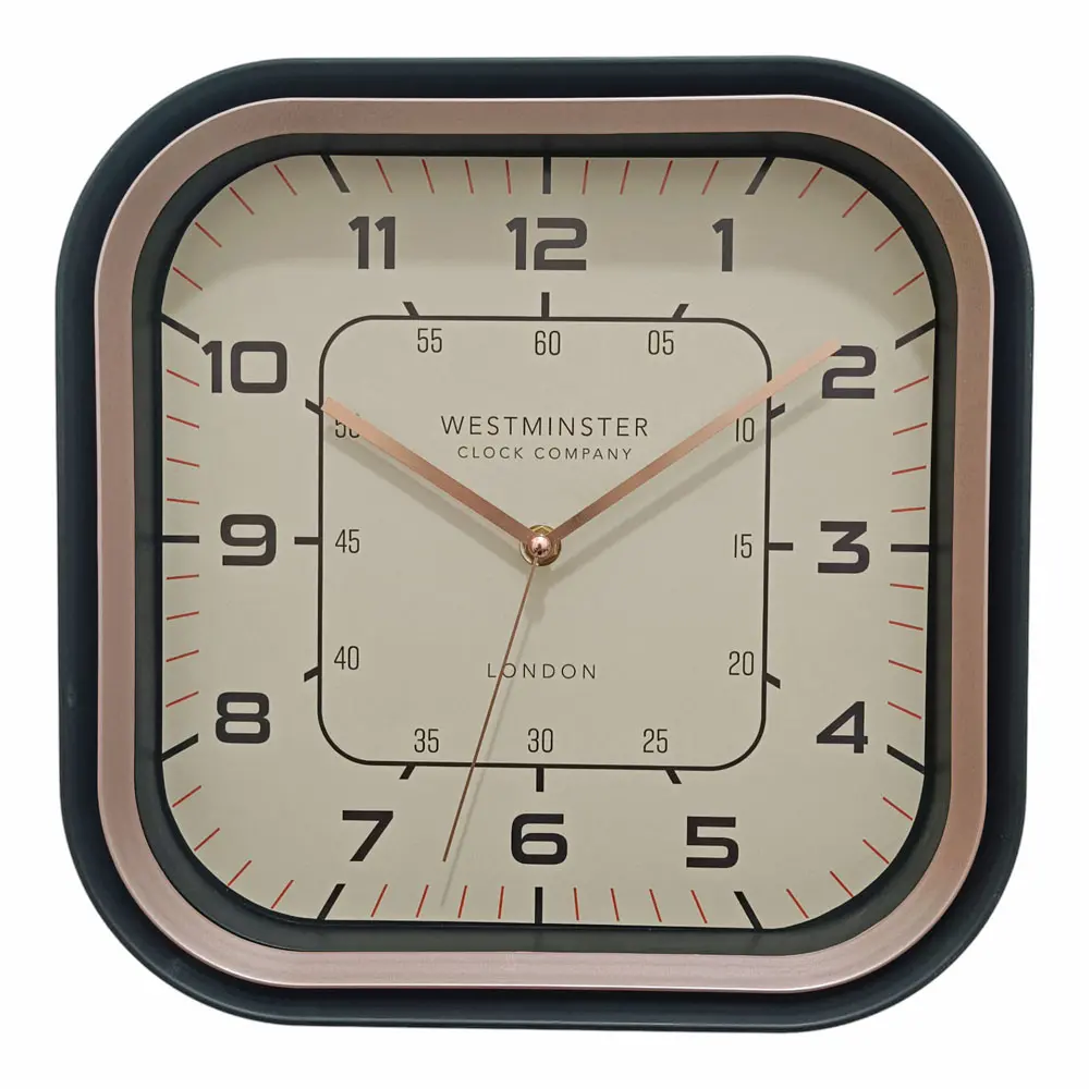 ΡΟΛΟΙ ΤΟΙΧΟΥ ΠΛΑΣΤΙΚΟ 29x29x5 εκ. ΜΕ ROSE GOLD ΛΕΠΤΟΜΕΡΕΙΕΣ  - Ankor 843855