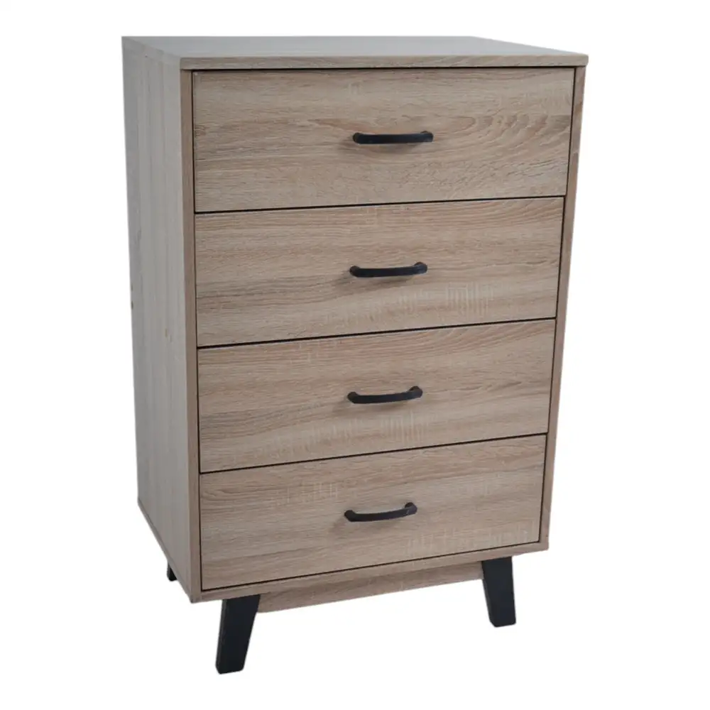 ΣΥΡΤΑΡΙΕΡΑ ΞΥΛΙΝΗ ΜΕ 4 ΣΥΡΤΑΡΙΑ ΣΕ ΦΥΣΙΚΟ ΧΡΩΜΑ 60x40x93εκ.  - Ankor 845019