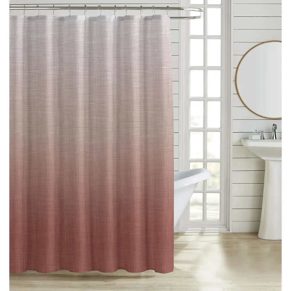 ΚΟΥΡΤΙΝΑ ΜΠΑΝΙΟΥ ΠΟΛΥΕΣΤΕΡΙΚΗ 180x200εκ 90gsm ΜΕ 12 ΚΡΙΚΟΥΣ ΝΤΕΓΚΡΑΝΤΕ ΣΕ ΑΠΟΧΡΩΣΗ ΣΑΠΙΟΥ ΜΗΛΟΥ  - Ankor 846214