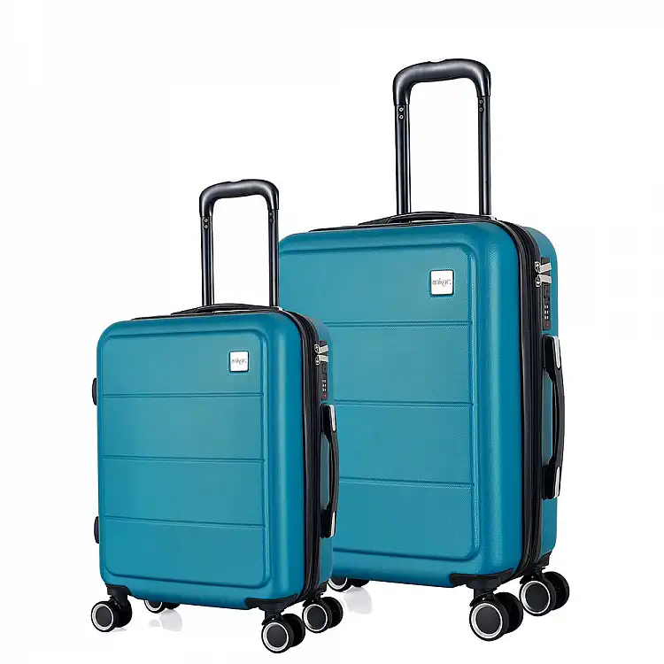 ΣΕΤ 2 ΒΑΛΙΤΣΕΣ  ABS 37x27x55εκ. ΚΑΙ 41x31x65εκ. ΜΕ ΕΠΕΚΤΑΣΗ ΚΑΙ 4 ΡΟΔΕΣ ΠΕΤΡΟΛ - Ankor 846481