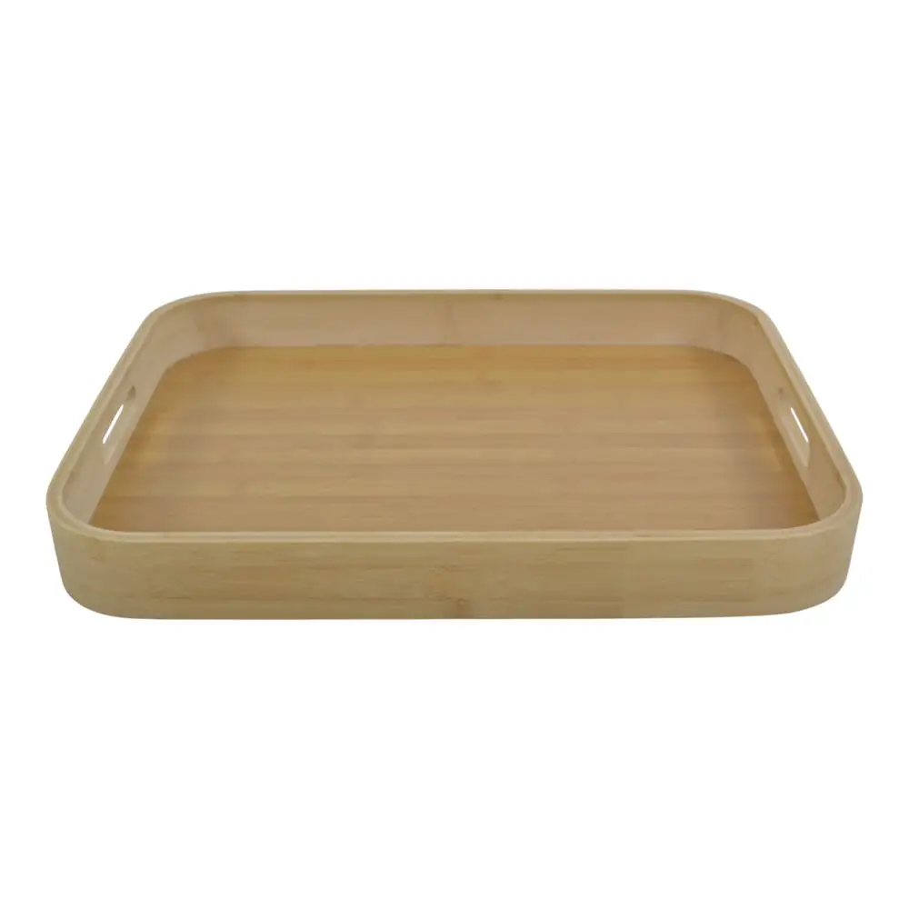 ΔΙΣΚΟΣ ΣΕΡΒΙΡΙΣΜΑΤΟΣ ΑΠΟ ΞΥΛΟ ΜΠΑΜΠΟΥ 45,5x35,5x5εκ.  - Ankor 846894