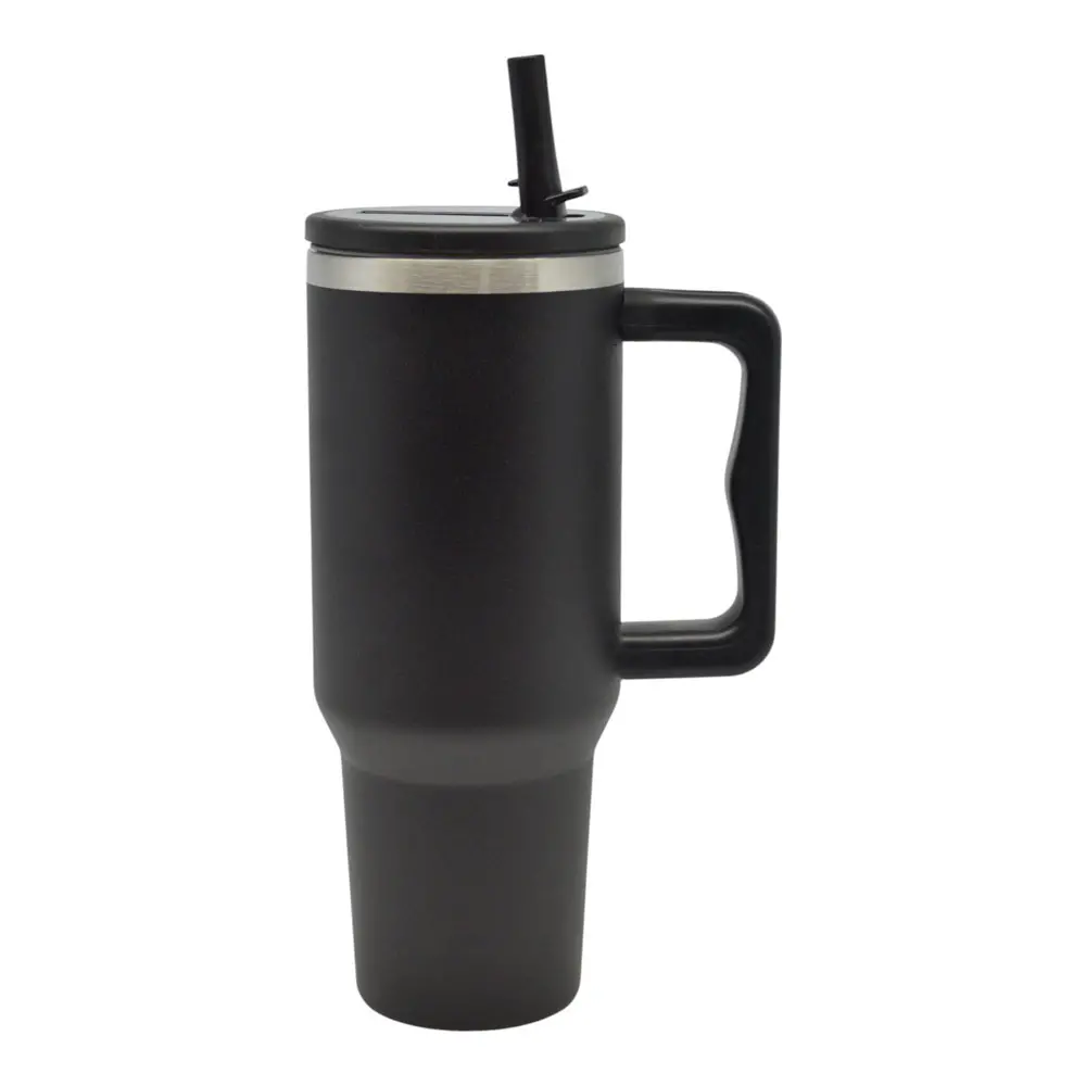 ΠΟΤΗΡΙ ΘΕΡΜΟΣ ΑΝΟΞΕΙΔΩΤΟ 1,2lt ΜΕ ΚΑΛΑΜΑΚΙ BLACK 9,8x26εκ.  - Ankor 847471