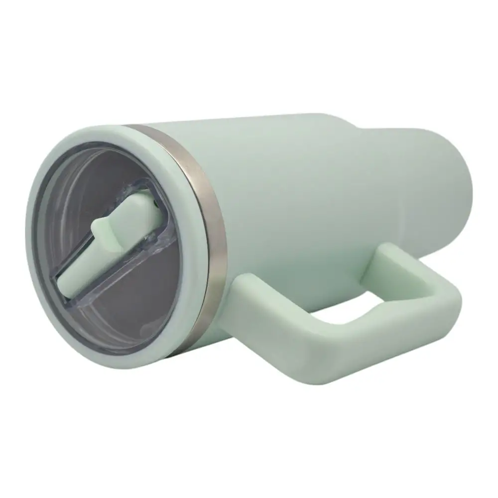 ΠΟΤΗΡΙ ΘΕΡΜΟΣ ΑΝΟΞΕΙΔΩΤΟ 1,2lt ΜΕ ΚΑΛΑΜΑΚΙ MINT 9,8x26εκ.  - Ankor 847488