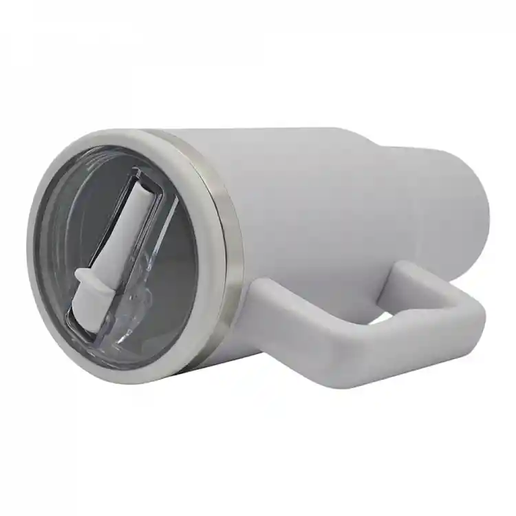ΠΟΤΗΡΙ ΘΕΡΜΟΣ ΑΝΟΞΕΙΔΩΤΟ 1,2lt ΜΕ ΚΑΛΑΜΑΚΙ LIGHT GREY 9,8x26εκ.  - Ankor 847495