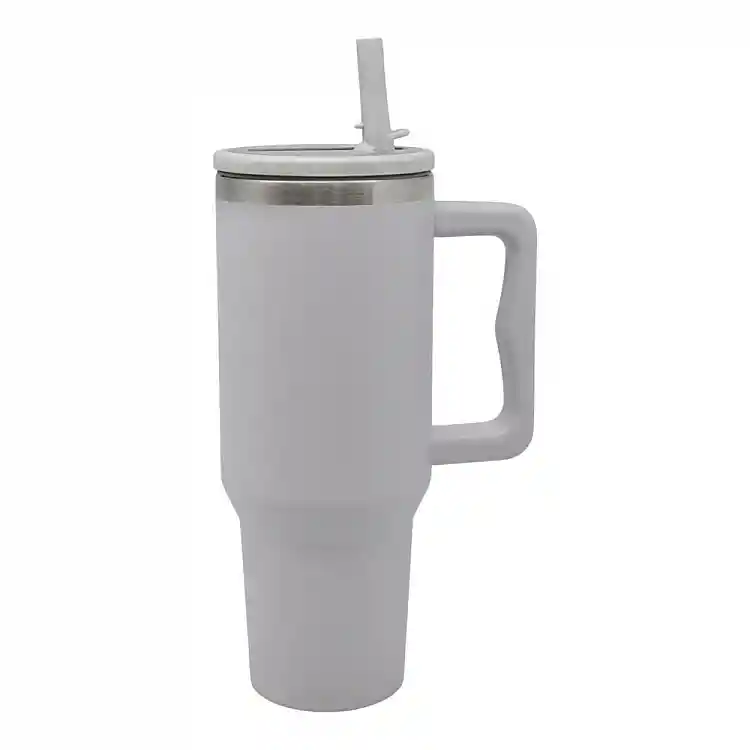 ΠΟΤΗΡΙ ΘΕΡΜΟΣ ΑΝΟΞΕΙΔΩΤΟ 1,2lt ΜΕ ΚΑΛΑΜΑΚΙ LIGHT GREY 9,8x26εκ.  - Ankor 847495