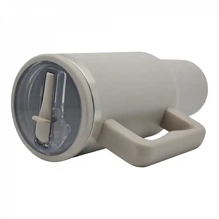 ΠΟΤΗΡΙ ΘΕΡΜΟΣ ΑΝΟΞΕΙΔΩΤΟ 1,2lt ΜΕ ΚΑΛΑΜΑΚΙ TAUPE 9,8x26εκ.  - Ankor 847501