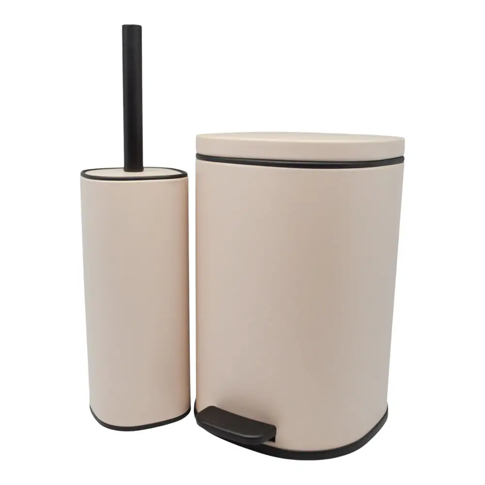 ΣΕΤ ΚΑΛΑΘΙ ΜΠΑΝΙΟΥ 5lt ANYDAY SOFT CLOSE ΚΑΙ ΠΙΓΚΑΛ ΒΟΥΡΤΣΑΚΙ FINGER PRINT PROOF NUDE ΜΑΤ  - Ankor 847549