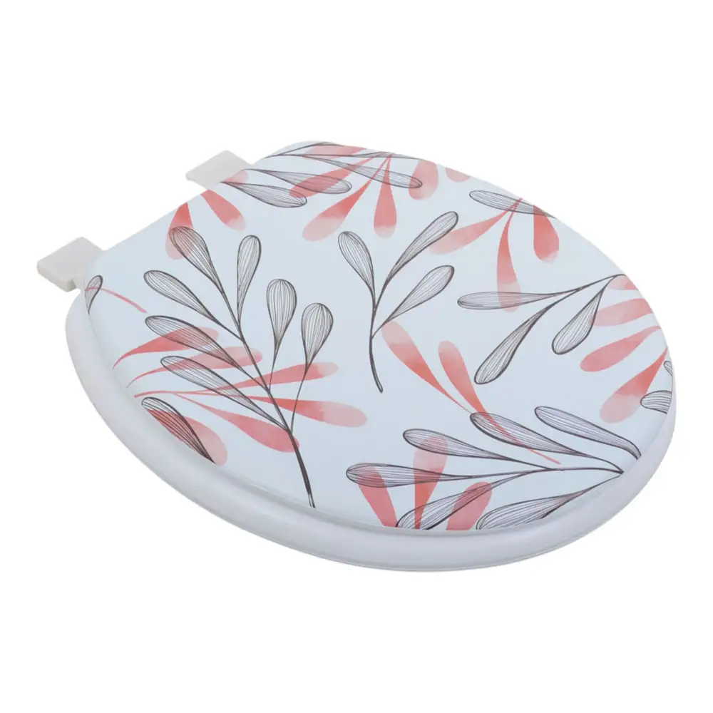 ΚΑΠΑΚΙ ΤΟΥΑΛΕΤΑΣ ΜΑΛΑΚΟ ΜΕ ΣΧΕΔΙΟ ΦΥΛΛΑ 26-36x39εκ.  - Ankor 848201