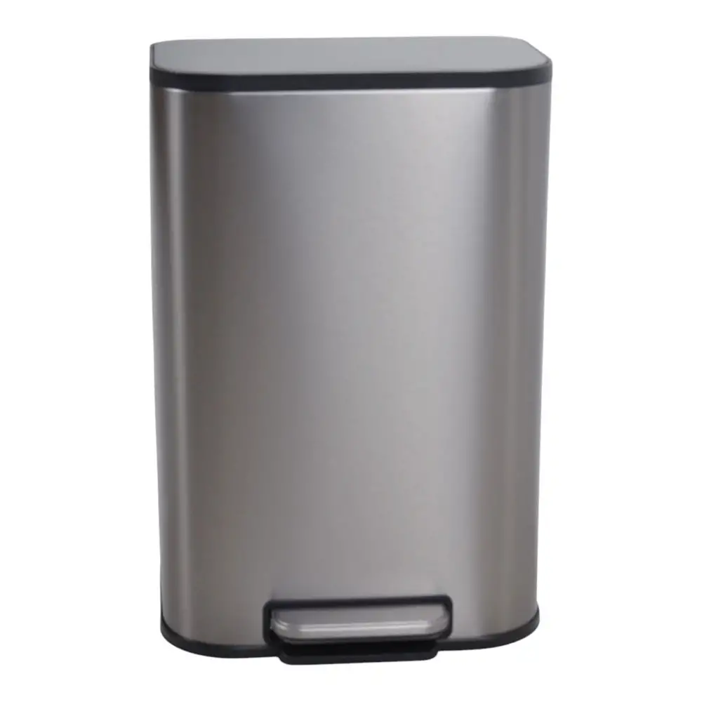 ΚΑΔΟΣ ΑΠΟΡΡΙΜΑΤΩΝ SOUL 12L SOFT CLOSE FINGER PRINT PROOF INOX ΜΑΤ  - Ankor 848218