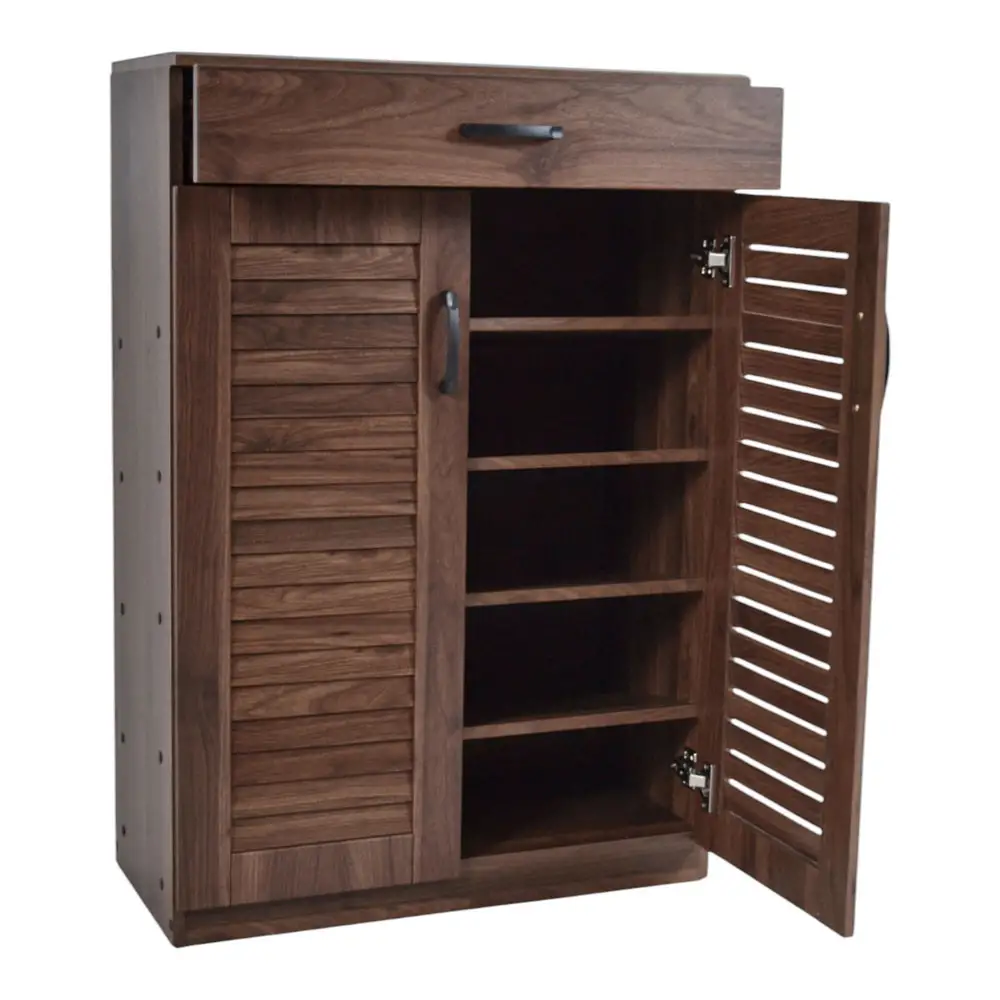 ΠΑΠΟΥΤΣΟΘΗΚΗ ΝΤΟΥΛΑΠΙ ΜΕ ΣΥΡΤΑΡΙ ΞΥΛΙΝΟ ΣΕ ΚΑΡΥΔΙ ΧΡΩΜΑ 68x32x98εκ.  - Ankor 849079