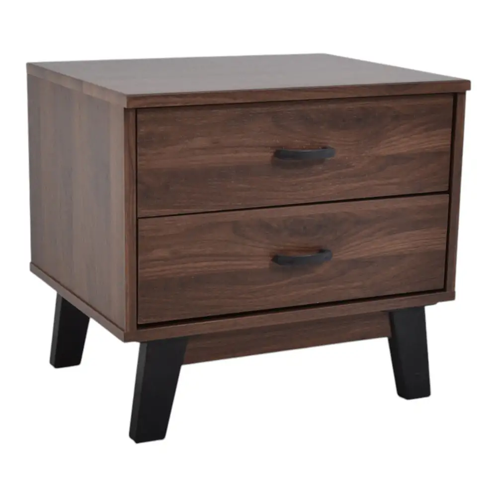 ΚΟΜΟΔΙΝΟ ΞΥΛΙΝΟ ΜΕ ΔΥΟ ΣΥΡΤΑΡΙΑ ΣΕ ΚΑΡΥΔΙ ΧΡΩΜΑ 48x38x44εκ.  - Ankor 849109