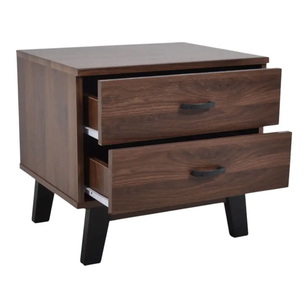 ΚΟΜΟΔΙΝΟ ΞΥΛΙΝΟ ΜΕ ΔΥΟ ΣΥΡΤΑΡΙΑ ΣΕ ΚΑΡΥΔΙ ΧΡΩΜΑ 48x38x44εκ.  - Ankor 849109