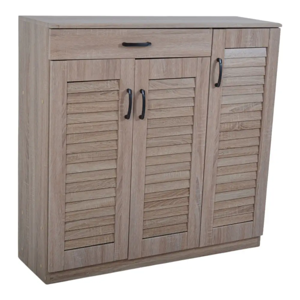 ΠΑΠΟΥΤΣΟΘΗΚΗ ΝΤΟΥΛΑΠΙ ΔΙΠΛΟ ΜΕ ΣΥΡΤΑΡΙ ΞΥΛΙΝΟ ΣΕ ΦΥΣΙΚΟ ΧΡΩΜΑ 102x32x98εκ.   - Ankor 849130