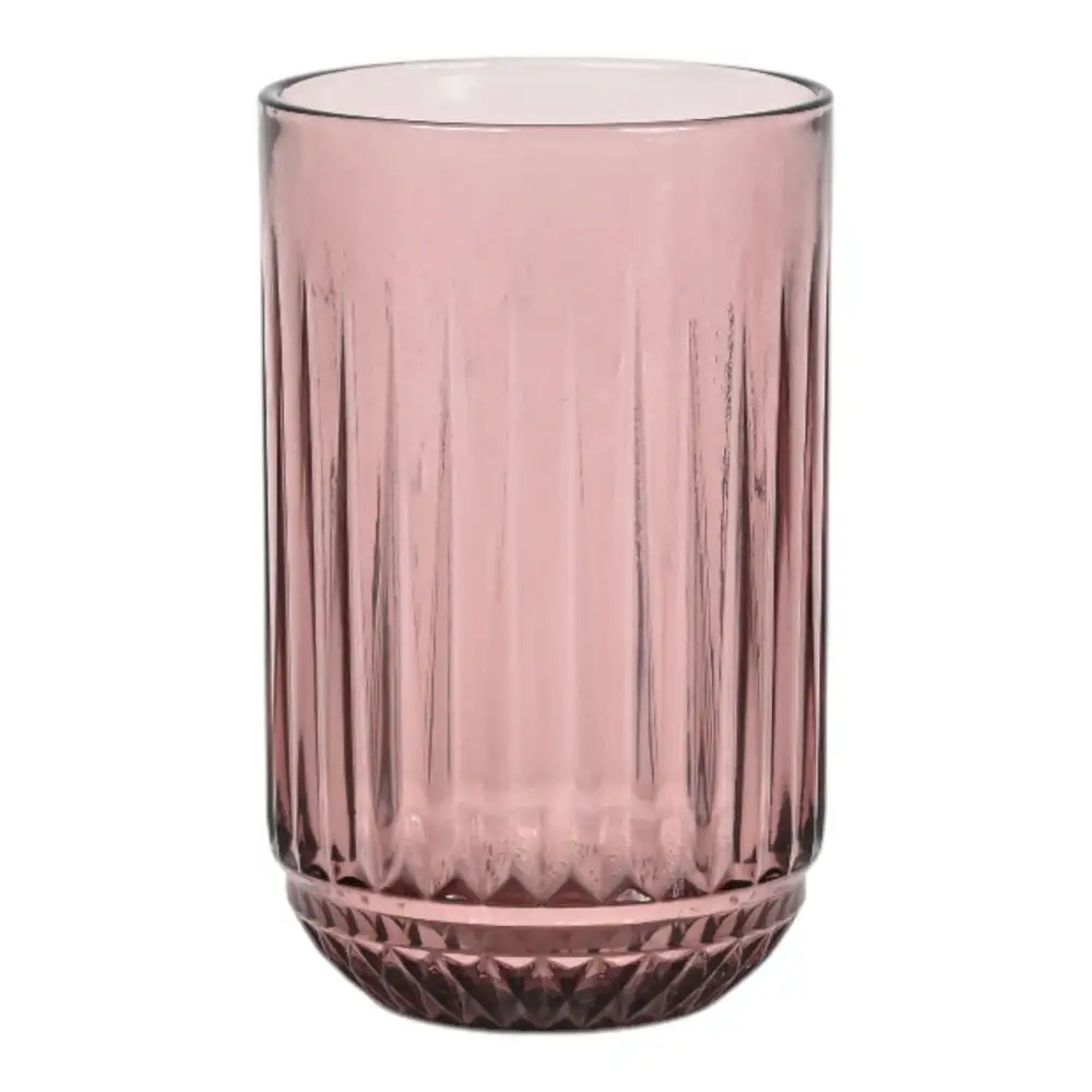 ΣΕΤ 6 ΤΜΧ ΠΟΤΗΡΙΑ ΓΥΑΛΙΝΑ 410ml ΣΕ ΜΩΒ ΧΡΩΜΑ  - Ankor 8492-03