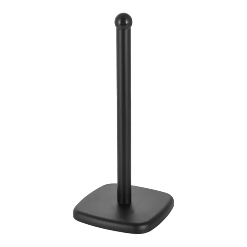 ΒΑΣΗ ΧΑΡΤΙΟΥ ΚΟΥΖΙΝΑΣ ΜΕΤΑΛΛΙΚΗ ΜΑΥΡΗ ΜΑΤ 15x15x35εκ. - Ankor 850020