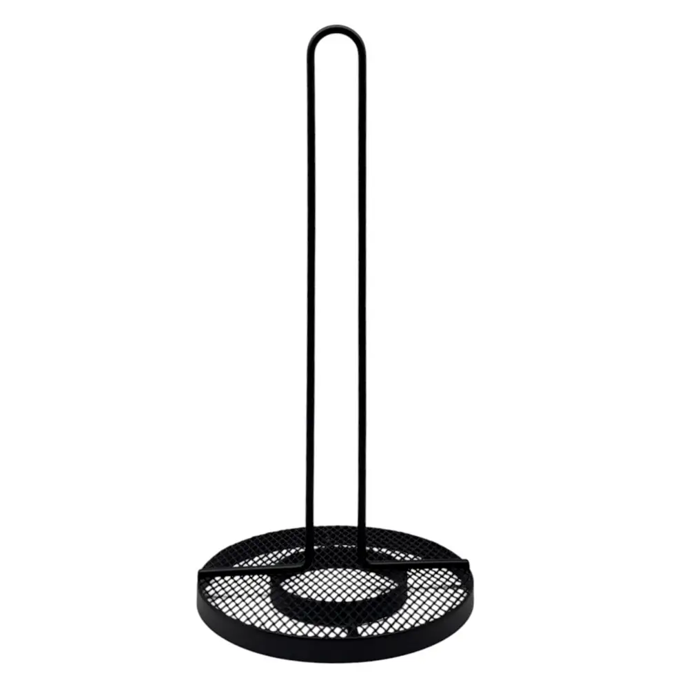 ΒΑΣΗ ΧΑΡΤΙΟΥ ΚΟΥΖΙΝΑΣ ΜΕΤΑΛΛΙΚΗ ΣΕ ΜΑΥΡΟ ΜΑΤ ΧΡΩΜΑ 15x15x31,3εκ. - Ankor 850198