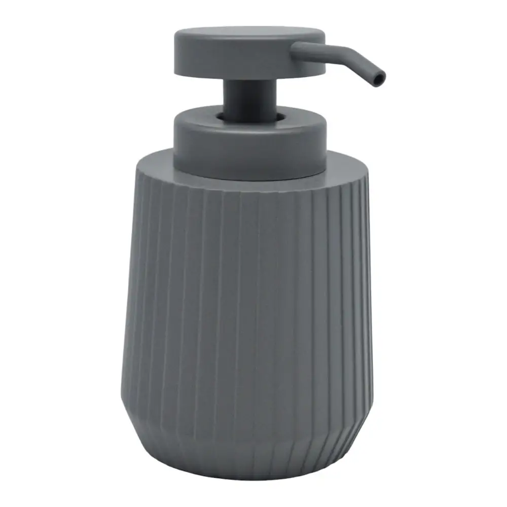 DISPENSER ΠΟΛΥΕΣΤΕΡΙΚΟ ΓΚΡΙ  ΜΕ ΡΙΓΕΣ 9x9x14,3εκ. - Ankor 850396