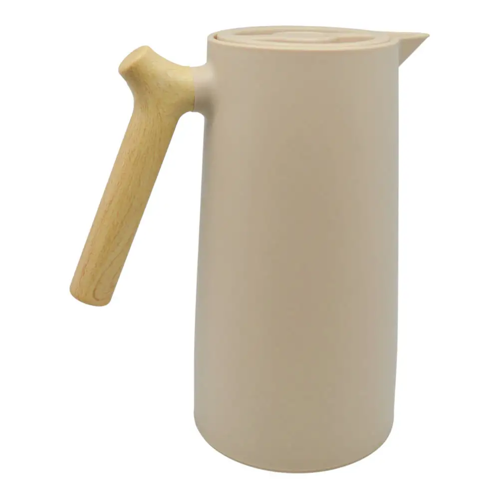 ΚΑΝΑΤΑ ΘΕΡΜΟΣ 1lt ΜΠΕΖ ΧΡΩΜΑ ΚΑΙ ΛΑΒΗ ΟΨΗ ΞΥΛΟΥ 12,5x24εκ.  - Ankor 850846