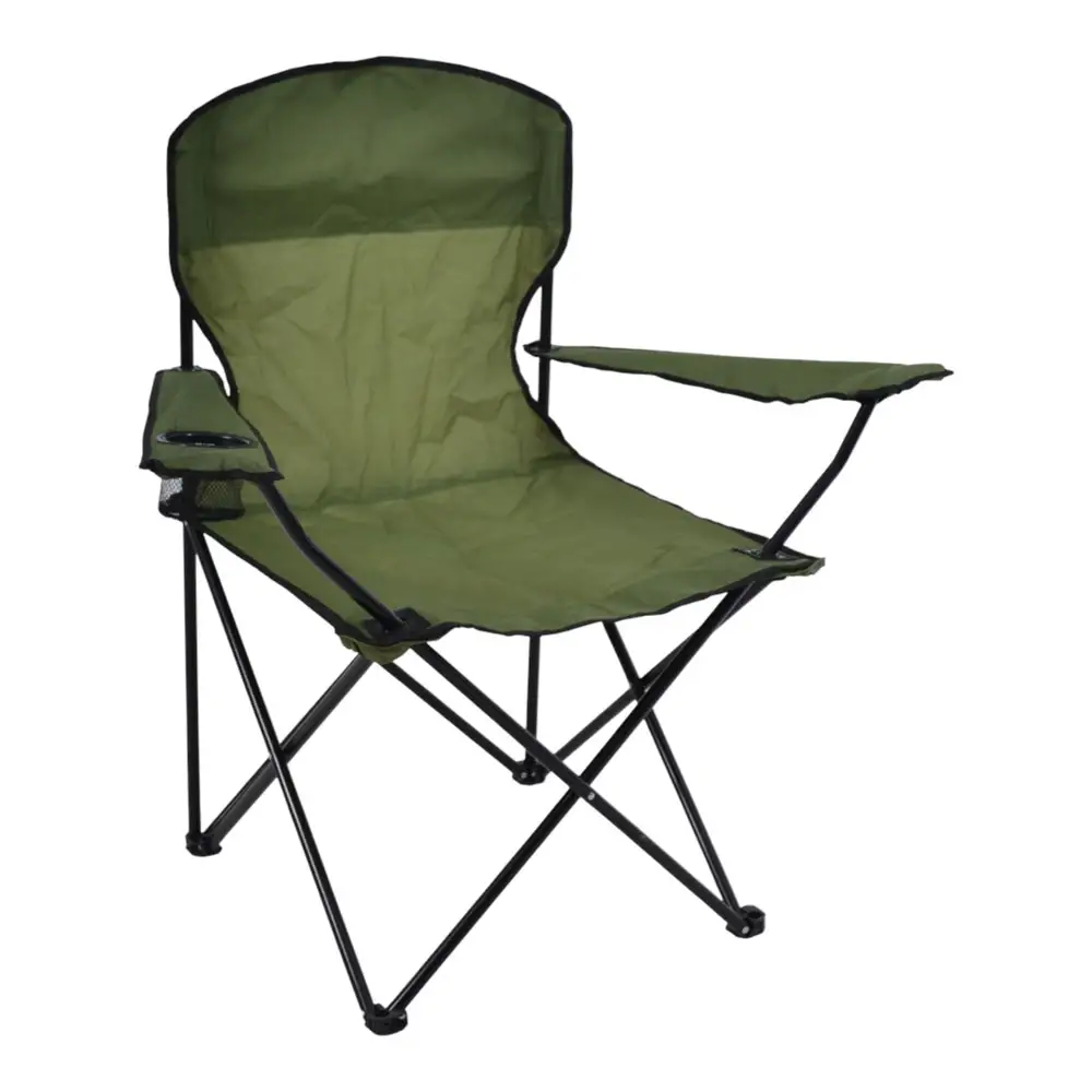 ΚΑΡΕΚΛΑ CAMPING ΒΑΡΕΩΣ ΤΥΠΟΥ ΠΤΥΣΣΟΜΕΝΗ ΣΕ ΛΑΔΙ ΧΡΩΜΑ 93x55x94εκ. - Ankor 851300
