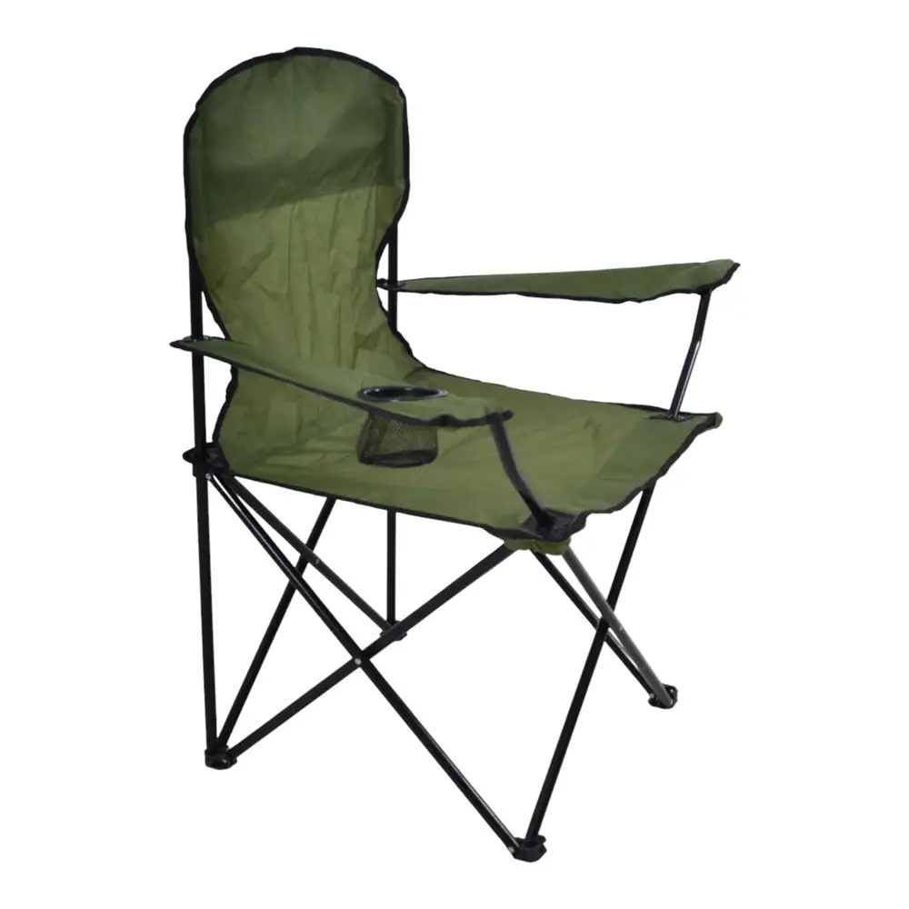 ΚΑΡΕΚΛΑ CAMPING ΒΑΡΕΩΣ ΤΥΠΟΥ ΠΤΥΣΣΟΜΕΝΗ ΣΕ ΛΑΔΙ ΧΡΩΜΑ 93x55x94εκ. - Ankor 851300