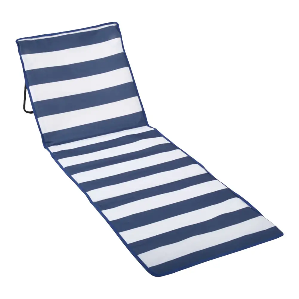 ΞΑΠΛΩΣΤΡΑ ΨΑΘΑ ΠΤΥΣΣΟΜΕΝΗ ΜΕ ΜΕΤΑΛΛΙΚΟ ΣΤΗΡΙΓΜΑ ΚΑΙ ΙΜΑΝΤΑ ΜΕΤΑΦΟΡΑΣ ΜΠΛΕ ΛΕΥΚΟ ΡΙΓΕ 155x50x55εκ.  - Ankor 851386