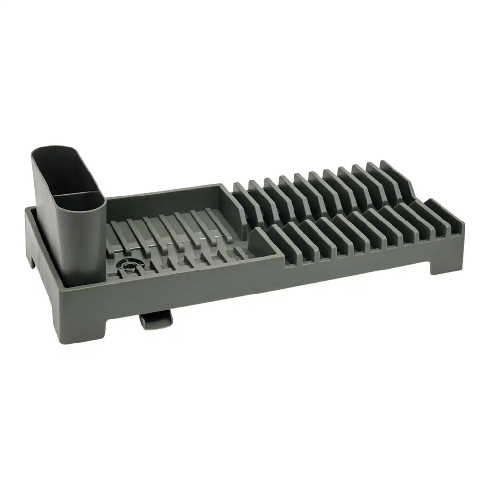 ΠΙΑΤΟΘΗΚΗ ΠΛΑΣΤΙΚΗ ΜΕ ΔΙΣΚΟ ΚΑΙ ΚΟΥΤΑΛΟΘΗΚΗ ΣΕ ΛΑΔΙ ΜΑΤ ΧΡΩΜΑ 19x46x13,5εκ.  - Ankor 851461