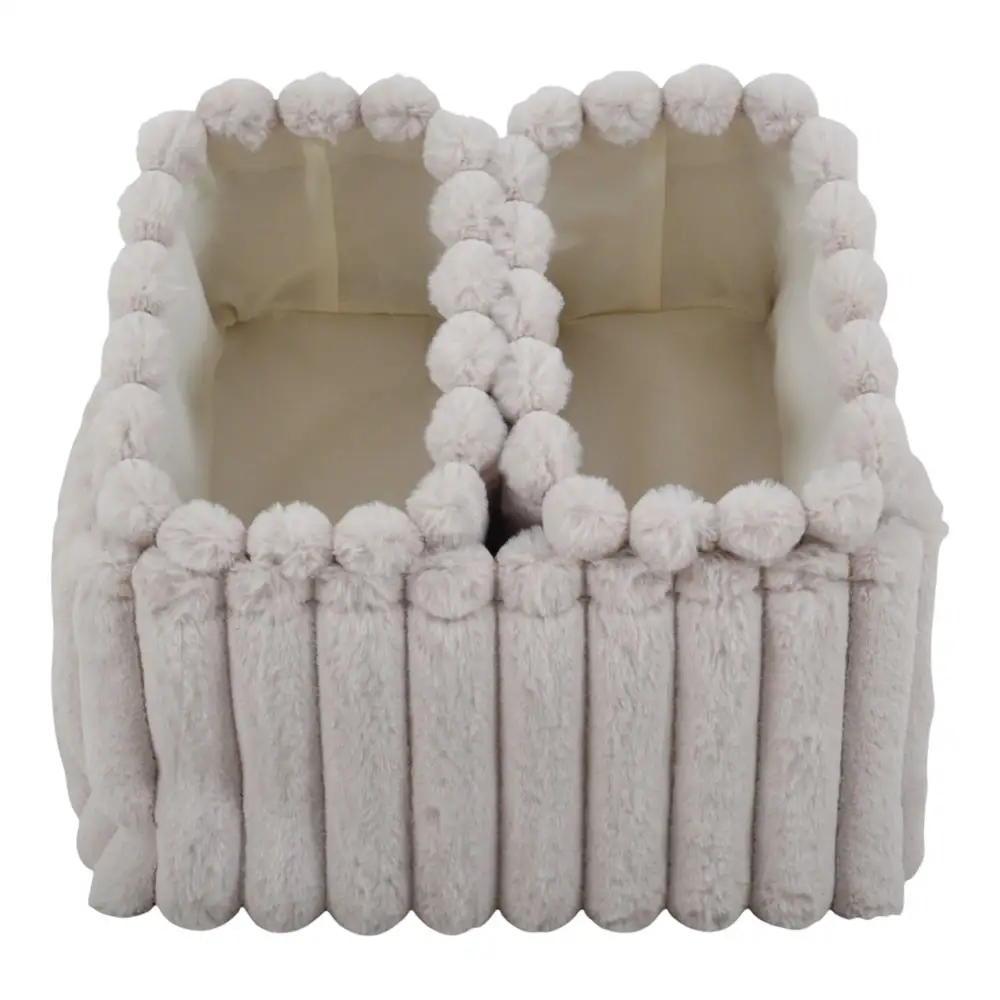 ΣΕΤ 3 ΚΑΛΑΘΙΩΝ ΒΕΛΟΥΔΙΝΑ ΣΕ ΜΠΕΖ ΧΡΩΜΑ  - Ankor 851706