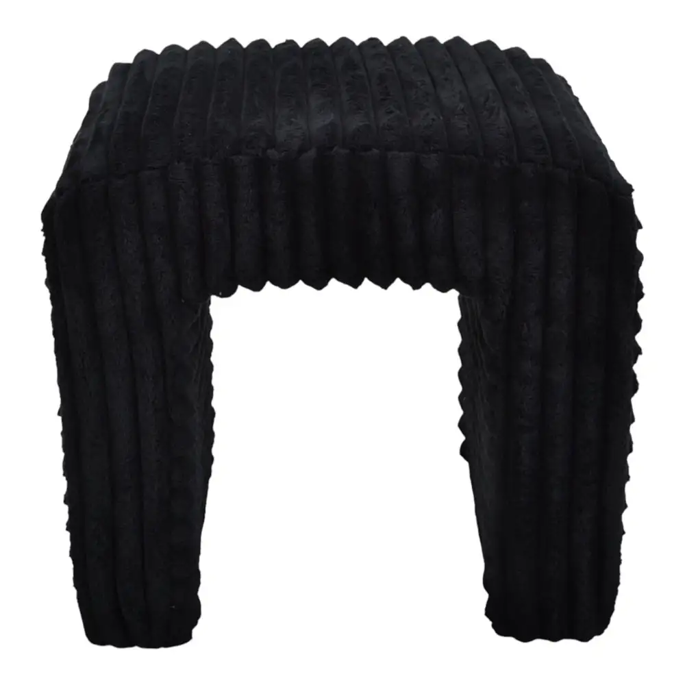 ΣΚΑΜΠΟ ΒΕΛΟΥΔΙΝΟ ΣΕ ΜΑΥΡΟ ΧΡΩΜΑ 43x35x41εκ.  - Ankor 851713