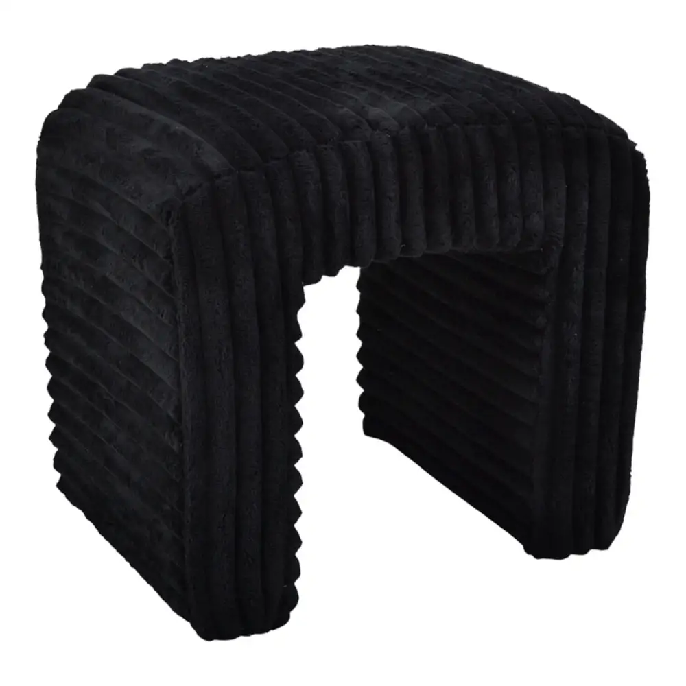 ΣΚΑΜΠΟ ΒΕΛΟΥΔΙΝΟ ΣΕ ΜΑΥΡΟ ΧΡΩΜΑ 43x35x41εκ.  - Ankor 851713