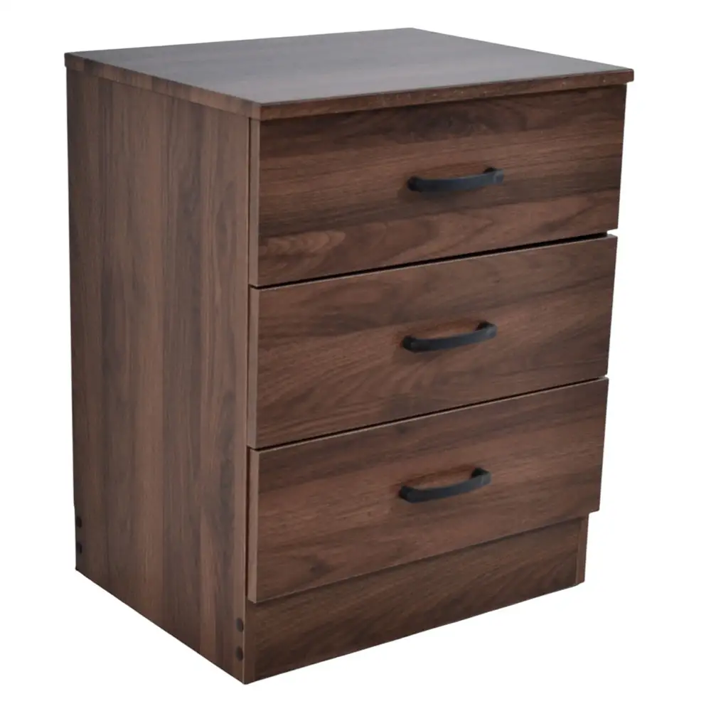 ΚΟΜΟΔΙΝΟ ΞΥΛΙΝΟ ΜΕ ΤΡΙΑ ΣΥΡΤΑΡΙΑ ΣΕ ΚΑΡΥΔΙ ΧΡΩΜΑ 48x38x60εκ.  - Ankor 851867