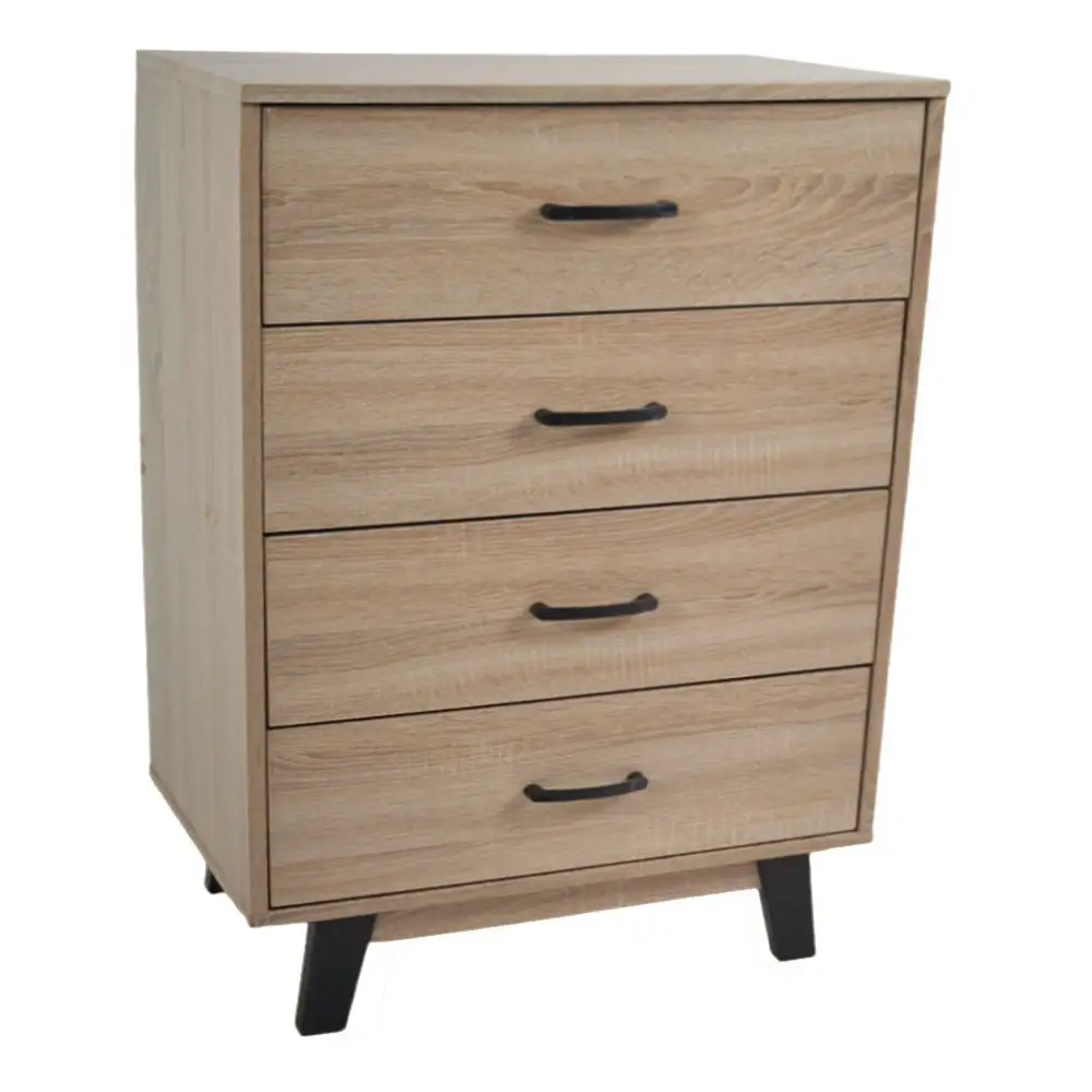 ΣΥΡΤΑΡΙΕΡΑ ΞΥΛΙΝΗ ΜΕ 4 ΣΥΡΤΑΡΙΑ ΣΕ ΦΥΣΙΚΟ ΧΡΩΜΑ 80x40x93εκ.  - Ankor 852406