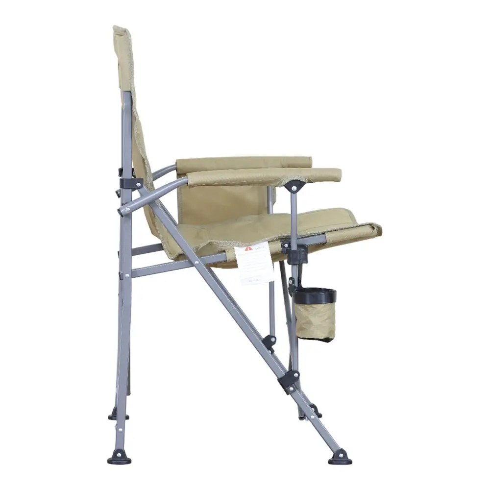 ΚΑΡΕΚΛΑ CAMPING ΠΤΥΣΣΟΜΕΝΗ ΒΑΡΕΩΣ ΤΥΠΟΥ ΣΕ ΜΠΕΖ-ΧΑΚΙ ΧΡΩΜΑ 54x44x91εκ.  - Ankor 852819