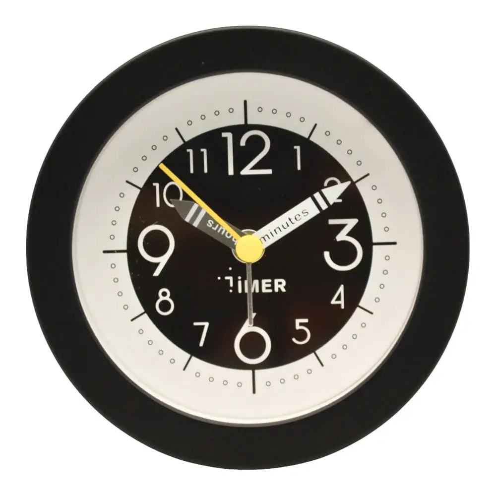 ΞΥΠΝΗΤΗΡΙ ΠΛΑΣΤΙΚΟ ΑΘΟΡΥΒΟ ΣΕ ΜΑΥΡΟ ΜΑΤ ΧΡΩΜΑ 9,7x4,2x9,7εκ.  - Ankor 853199