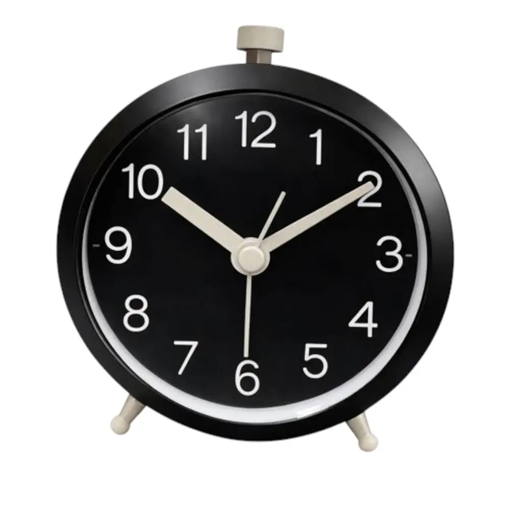 ΞΥΠΝΗΤΗΡΙ ΜΕΤΑΛΛΙΚΟ ΑΘΟΡΥΒΟ ΣΕ ΜΑΥΡΟ ΜΑΤ ΧΡΩΜΑ 9,3x5,7x10,5εκ.  - Ankor 853250