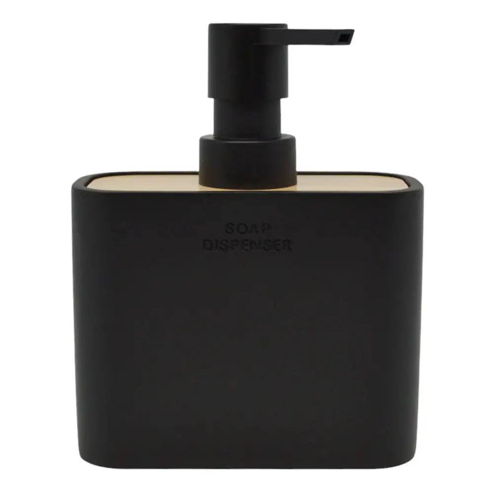 DISPENSER ΠΟΛΥΕΣΤΕΡΙΚΟ ΜΑΥΡΟ ΜΕ ΞΥΛΟ 11,8x5x14,3εκ. - Ankor 853922