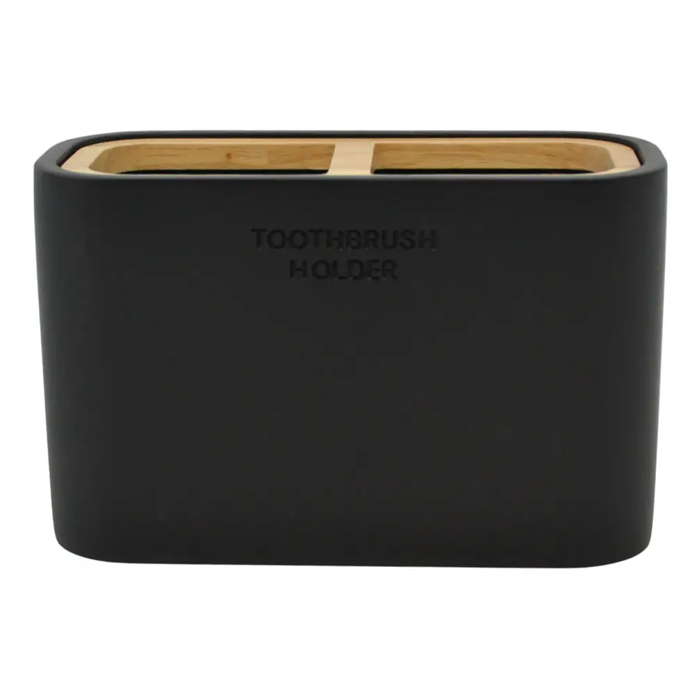 ΠΟΤΗΡΟΘΗΚΗ ΠΟΛΥΕΣΤΕΡΙΚΗ ΜΑΥΡΗ ΜΕ ΞΥΛΟ 12,4x5,6x7,8εκ. - Ankor 853939