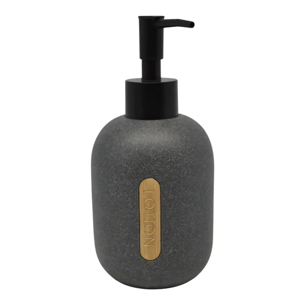 DISPENSER ΠΟΛΥΕΣΤΕΡΙΚΟ ΓΚΡΙ ΣΑΓΡΕ ΜΕ ΞΥΛΟ 8x8x17,1εκ. - Ankor 853984