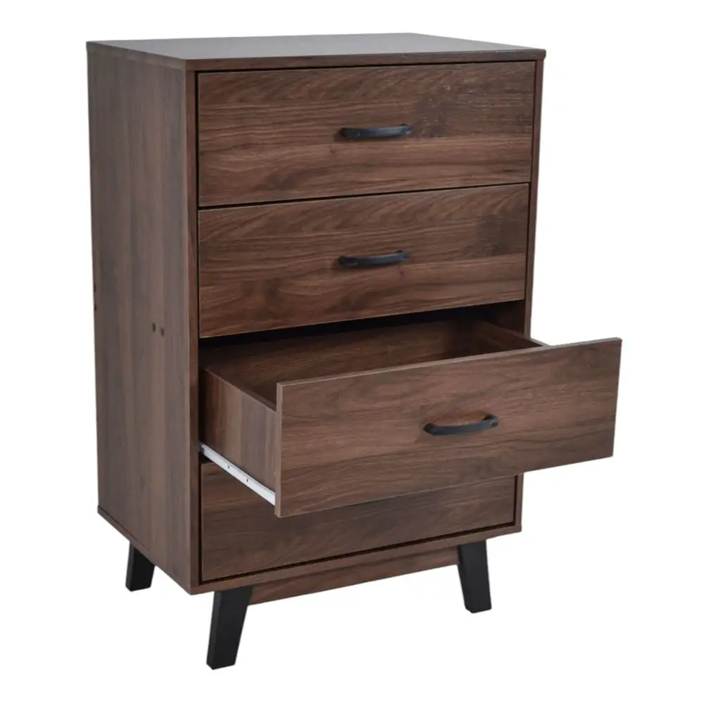 ΣΥΡΤΑΡΙΕΡΑ ΞΥΛΙΝΗ ΜΕ 4 ΣΥΡΤΑΡΙΑ ΣΕ ΚΑΡΥΔΙ ΧΡΩΜΑ 80x40x93εκ.  - Ankor 855094