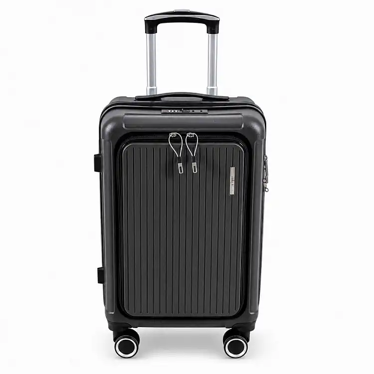 ΒΑΛΙΤΣΑ ΚΑΜΠΙΝΑΣ  PP 34x25x55εκ. ΜΕ 4 ΡΟΔΕΣ ΑΝΘΡΑΚΙ - Ankor 855186