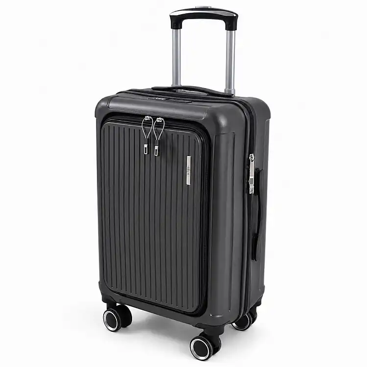 ΒΑΛΙΤΣΑ ΚΑΜΠΙΝΑΣ  PP 34x25x55εκ. ΜΕ 4 ΡΟΔΕΣ ΑΝΘΡΑΚΙ - Ankor 855186