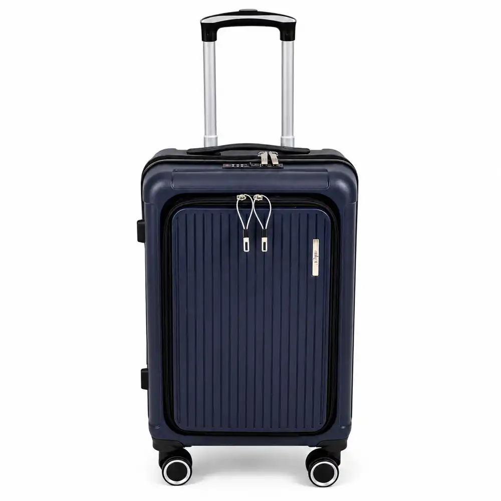 ΒΑΛΙΤΣΑ ΚΑΜΠΙΝΑΣ  PP 34x25x55εκ. ΜΕ 4 ΡΟΔΕΣ ΜΠΛΕ - Ankor 855193