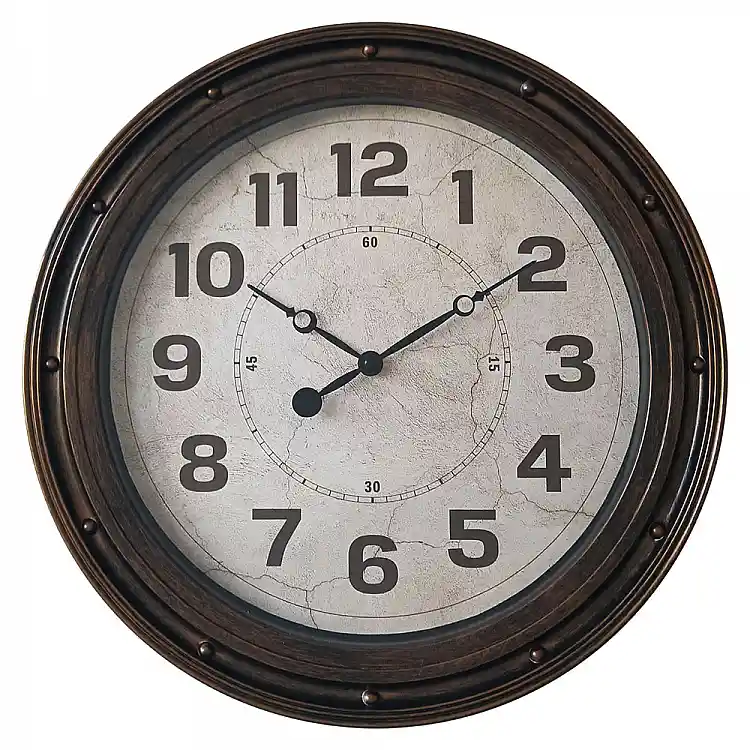 ΡΟΛΟΪ ΤΟΙΧΟΥ ΠΛΑΣΤΙΚΟ VINTAGE ΚΑΦΕ 45,5x45,5x4,9εκ.  - Ankor 856190