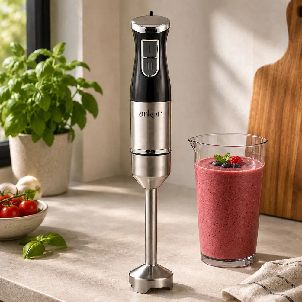 ΡΑΒΔΟΜΠΛΕΝΤΕΡ  INOX 500W ΜΕ 2 ΤΑΧΥΤΗΤΕΣ - Ankor B-853717