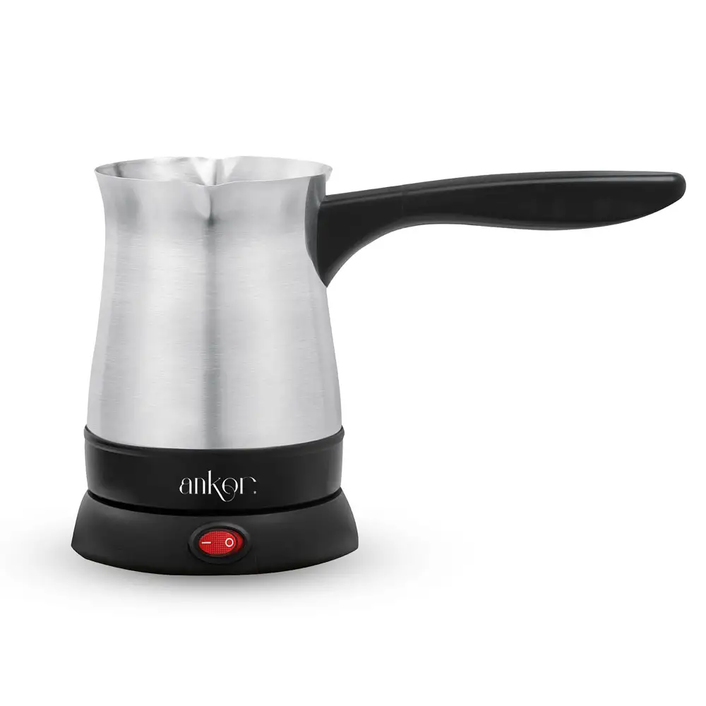 ΗΛΕΚΤΡΙΚΟ ΜΠΡΙΚΙ  400ml INOX ΜΕ ΜΑΥΡΟ 1000W ΜΕ ΑΣΦΑΛΕΙΑ ΥΠΕΡΧΕΙΛΙΣΗΣ - Ankor K-848997