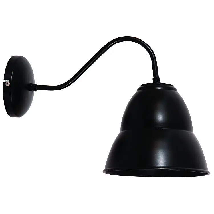 WLA 71404 BK ΑΠΛΙΚΑ ΜΑΥΡΗ ΚΑΜΠΑΝΑ  1ΧΕ27