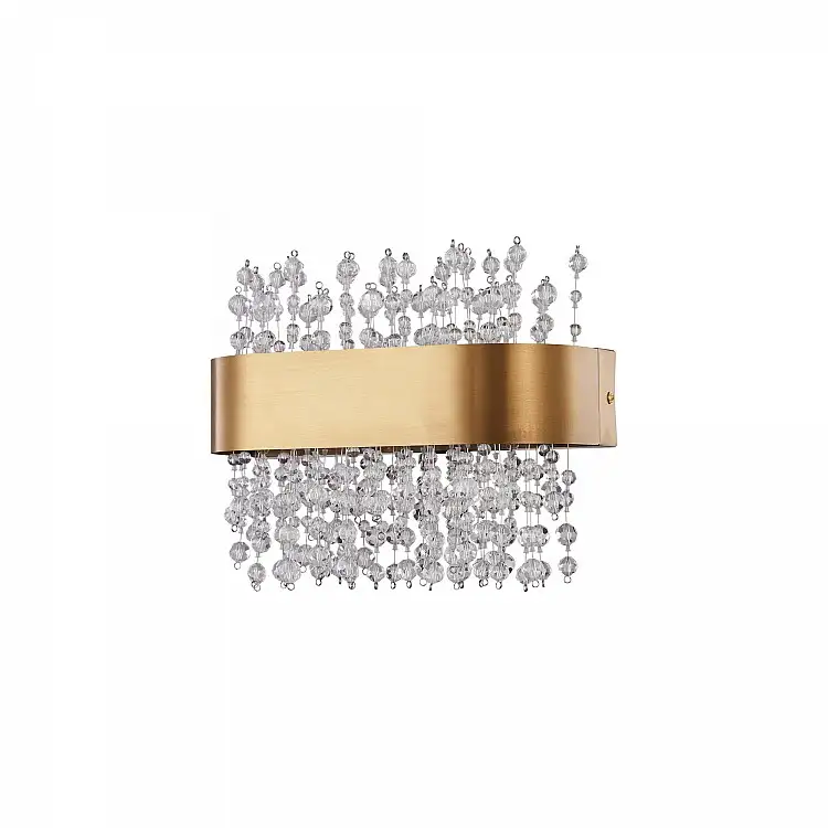 WLC 2492 GD ΑΠΛΙΚΑ LED ΧΡΥΣΗ ΟΒΑΛ ΜΕ ΚΡΥΣΤΑΛΛΑ 24W 3500K 1500 LUM