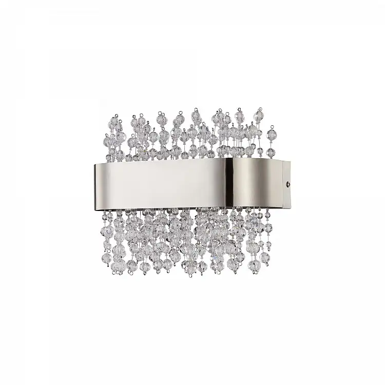 WLC 2492 NM ΑΠΛΙΚΑ LED ΝΙΚΕΛ ΜΑΤ ΟΒΑΛ ΜΕ ΚΡΥΣΤΑΛΛΑ 24W 3500K 1500 LUM