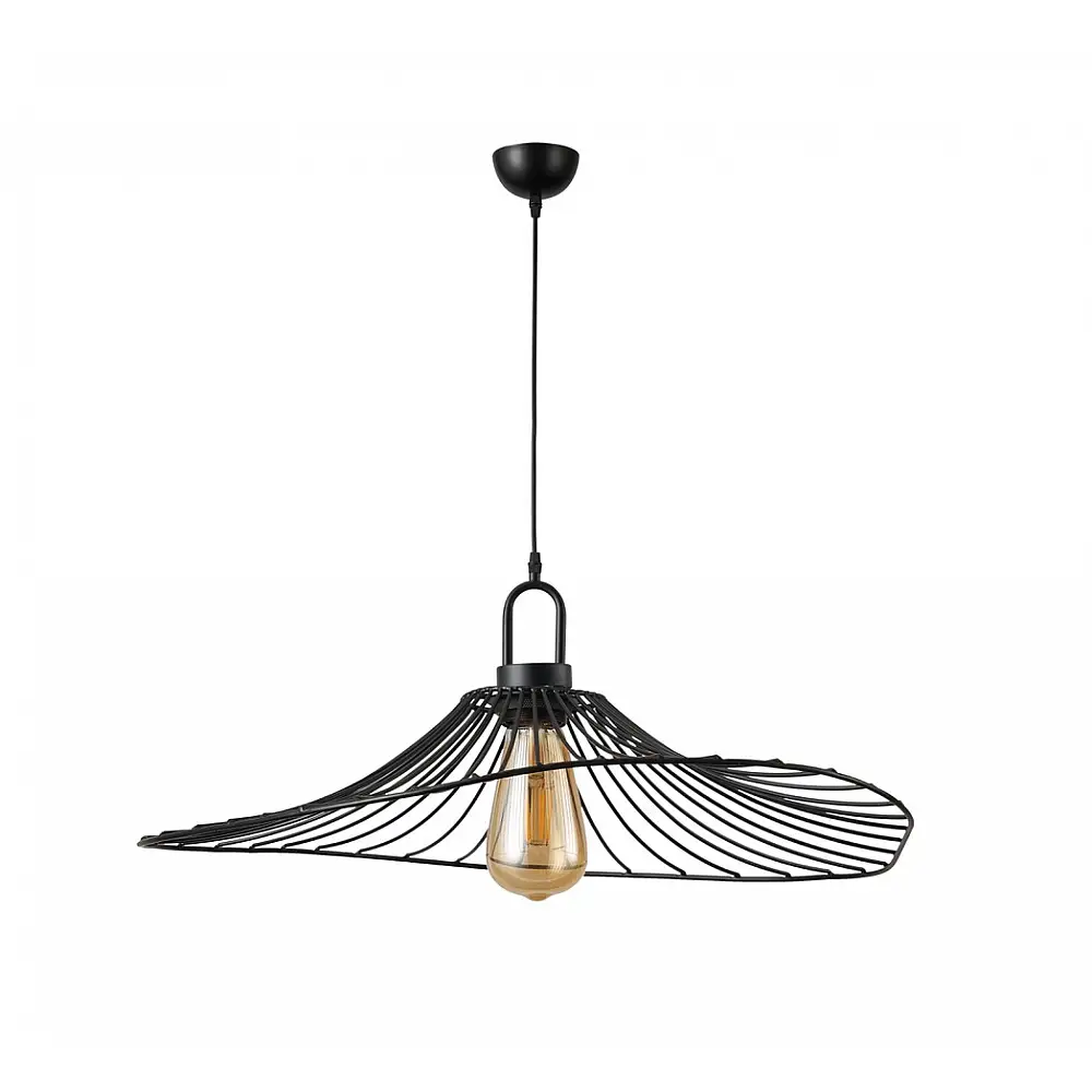 PDC 6108-50 BK 1/Φ ΜΕΤΑΛΛΙΚΟ ΜΑΥΡΟ  ΚΥΜΑΤΙΣΤΟ 1ΧΕ27