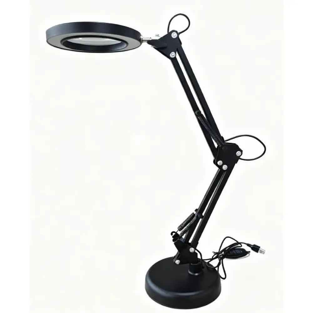 TLC 018 ΠΟΡΤΑΤΙΦ ΓΡΑΦΕΙΟΥ ΜΑΥΡΟ ΜΕ ΜΕΓΕΝΘΥΤΙΚΟ ΦΑΚΟ LED,DIMMER,CCT